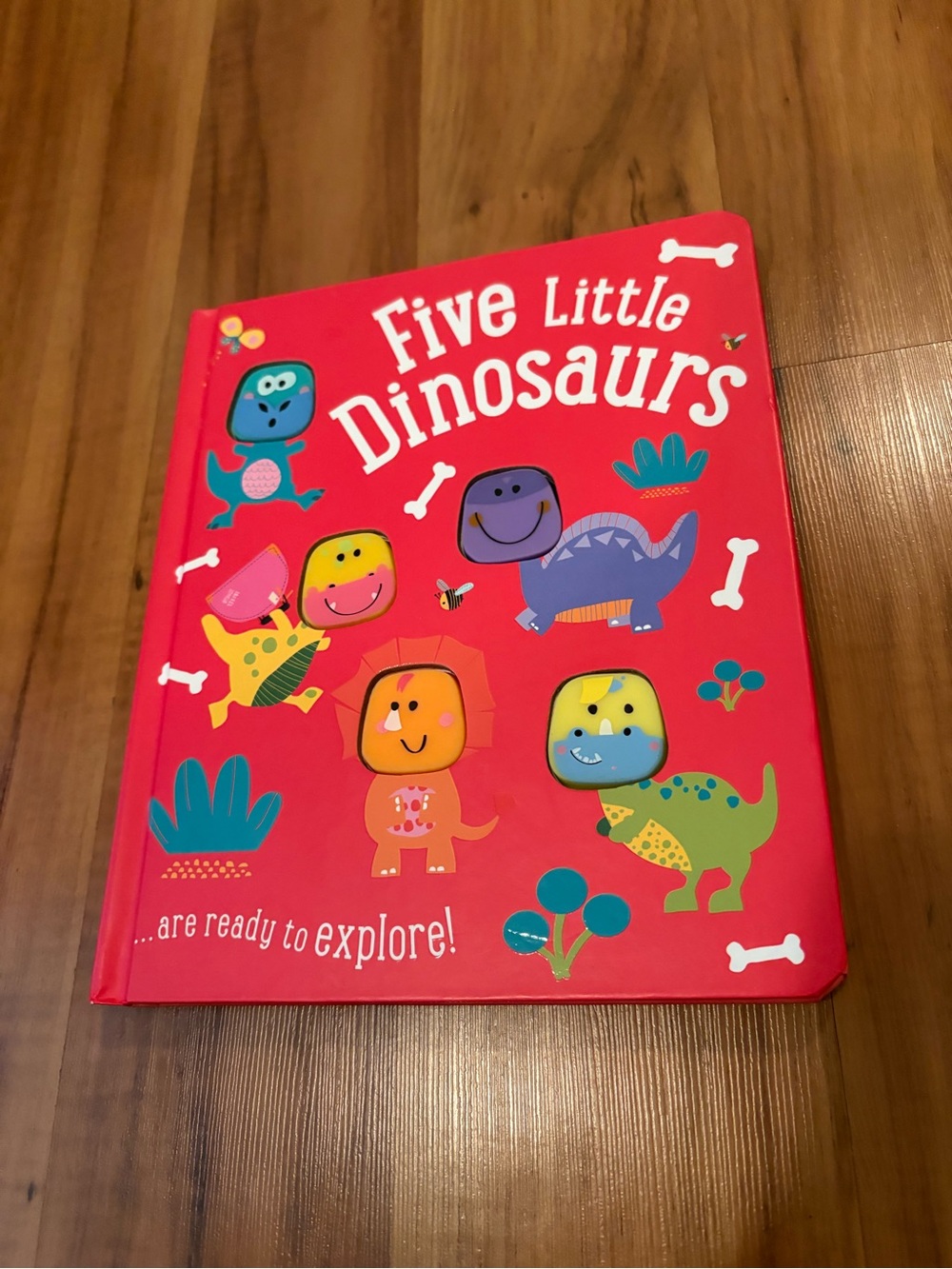 Five Little Dinosaurs Board Book